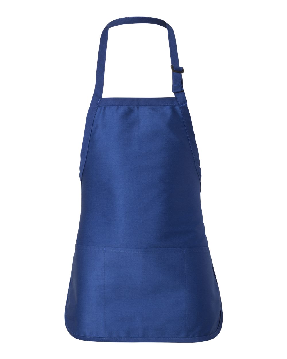 Front View of Royal Full-Length Apron with Pouch Pocket - Q4250