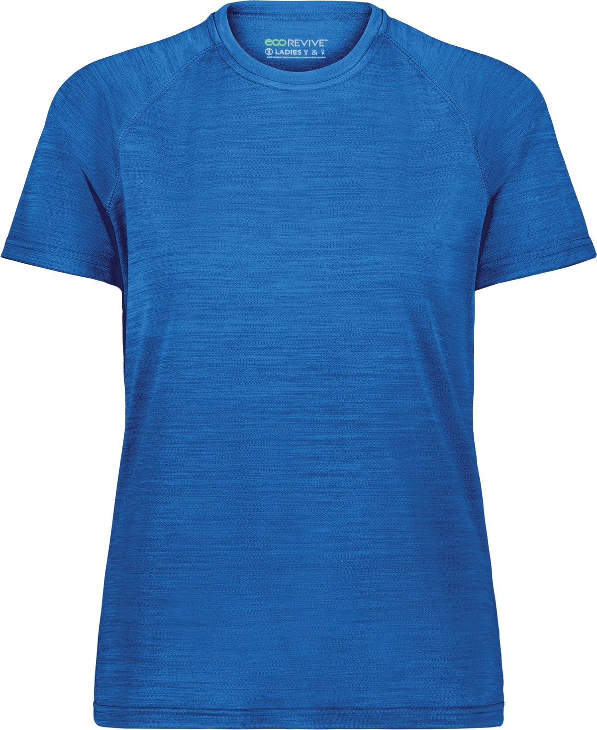 Front View of ROYAL HEATHER LDS ALL-PRO TEE