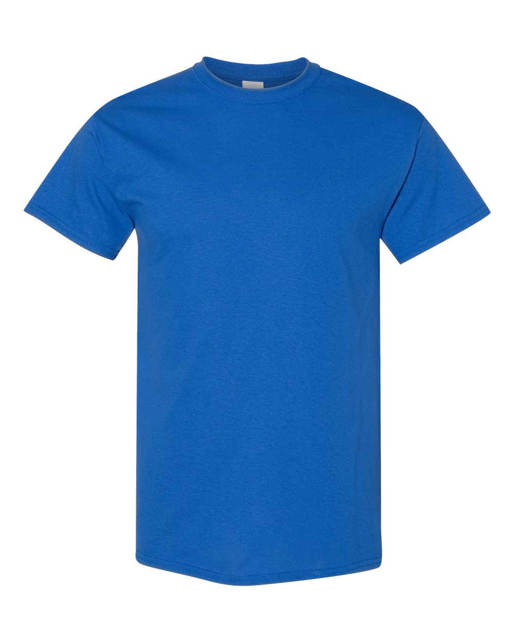 Front View of Royal Heavy Cotton™ T-Shirt - 5000