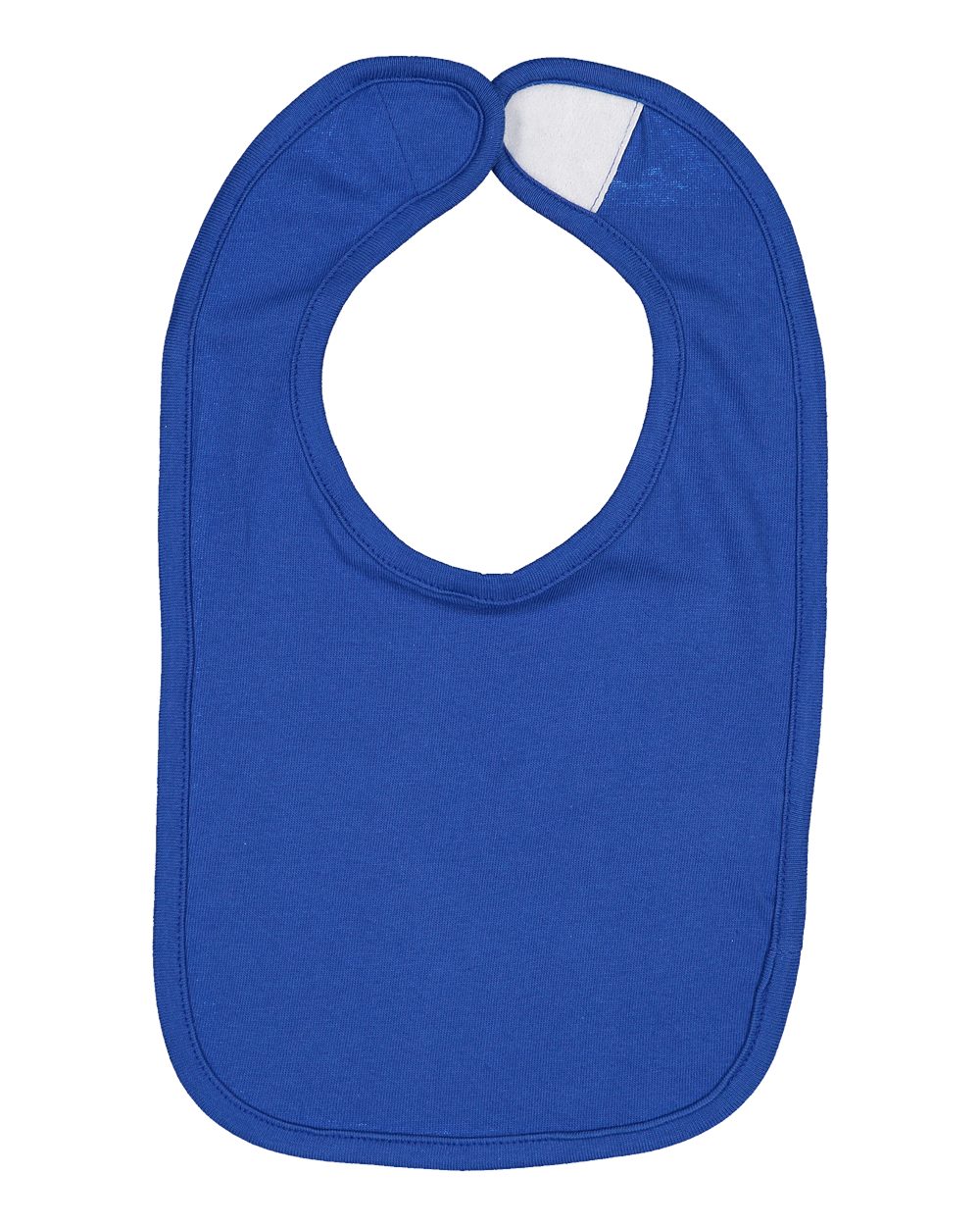 Front View of Royal Infant Premium Jersey Bib - 1005