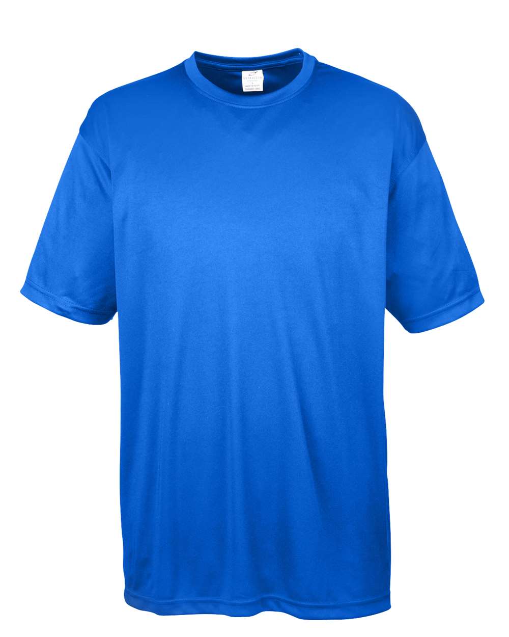 Front View of Royal Men&#39;s Cool &amp; Dry Basic Performance T-Shirt - 8620