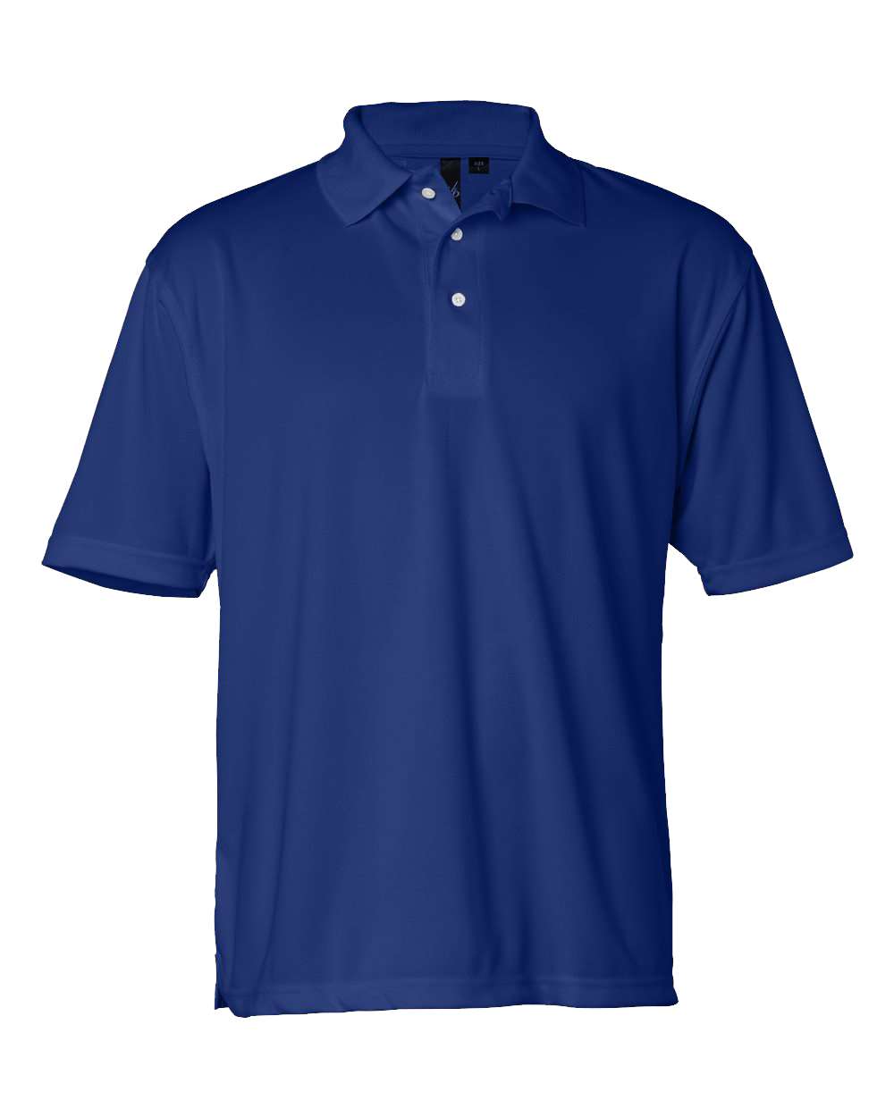 Front View of Royal Moisture Free Mesh Polo - 0469