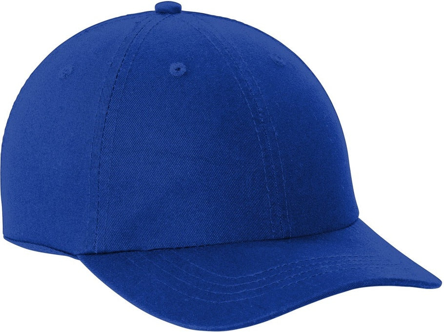 Front View of Royal Port Authority Washed Twill Cap. CP78