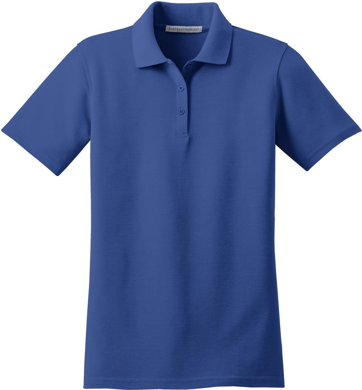 Front View of Royal Port Authority Women's Stain-Resistant Polo. L510