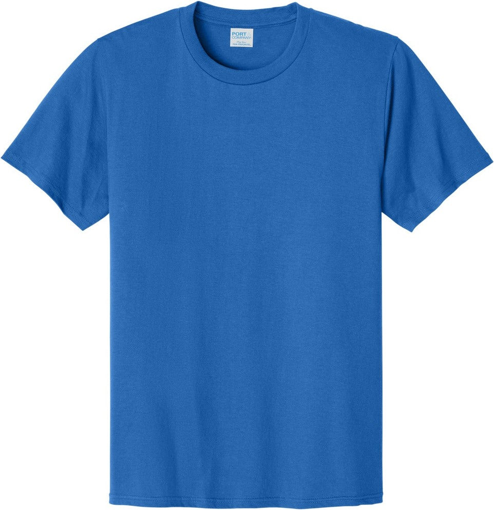 Front View of Royal Port & Co CVC Tee PC340