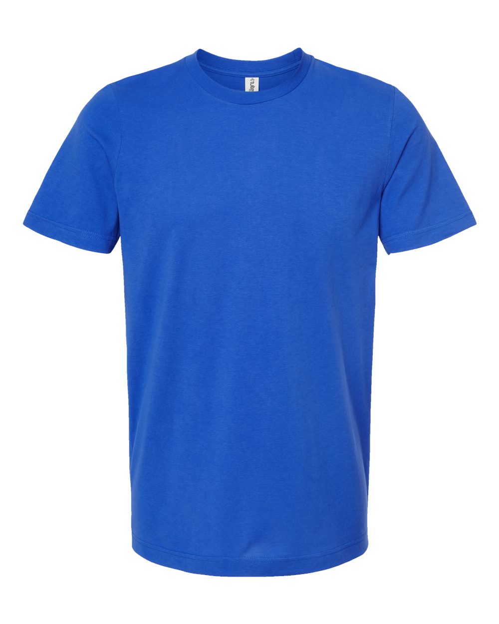 Front View of Royal Premium Cotton T-Shirt - 502