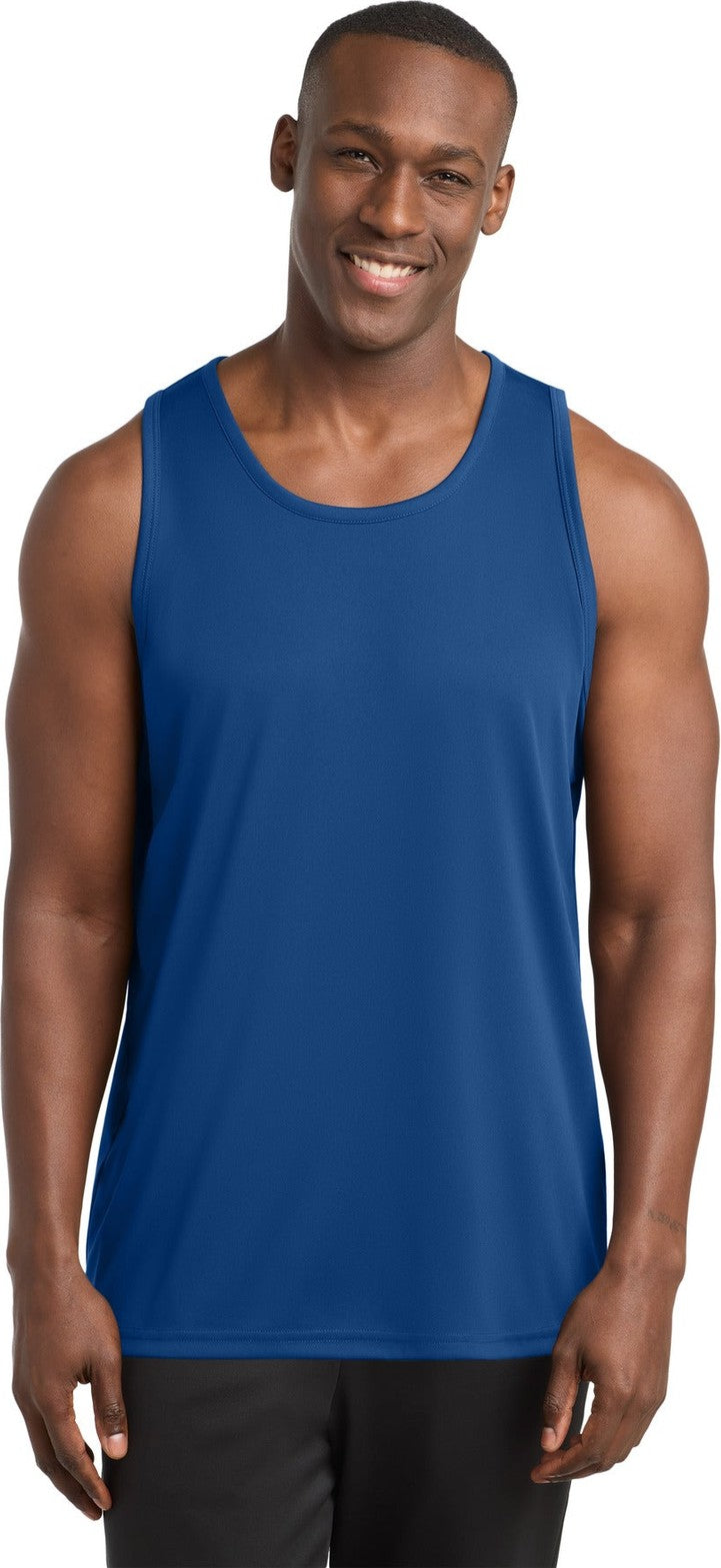 Front View of Royal Sport-Tek PosiCharge Competitor Tank. ST356