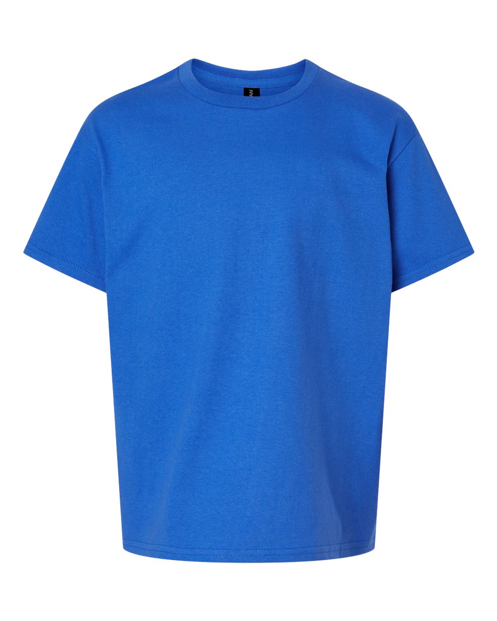 Front View of Royal Ultra Cotton® Youth T-Shirt - 2000B