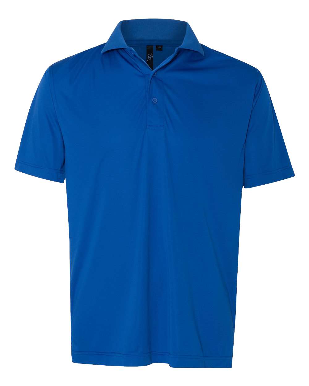 Front View of Royal Value Polyester Polo - 0100
