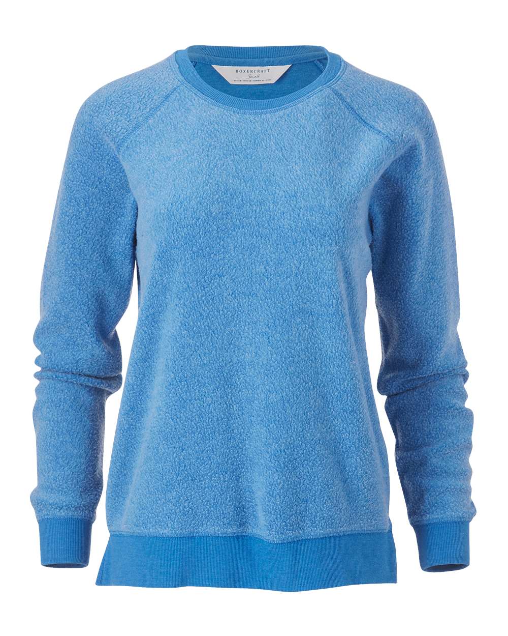 Front View of Royal Women's Fleece Out Pullover - K01