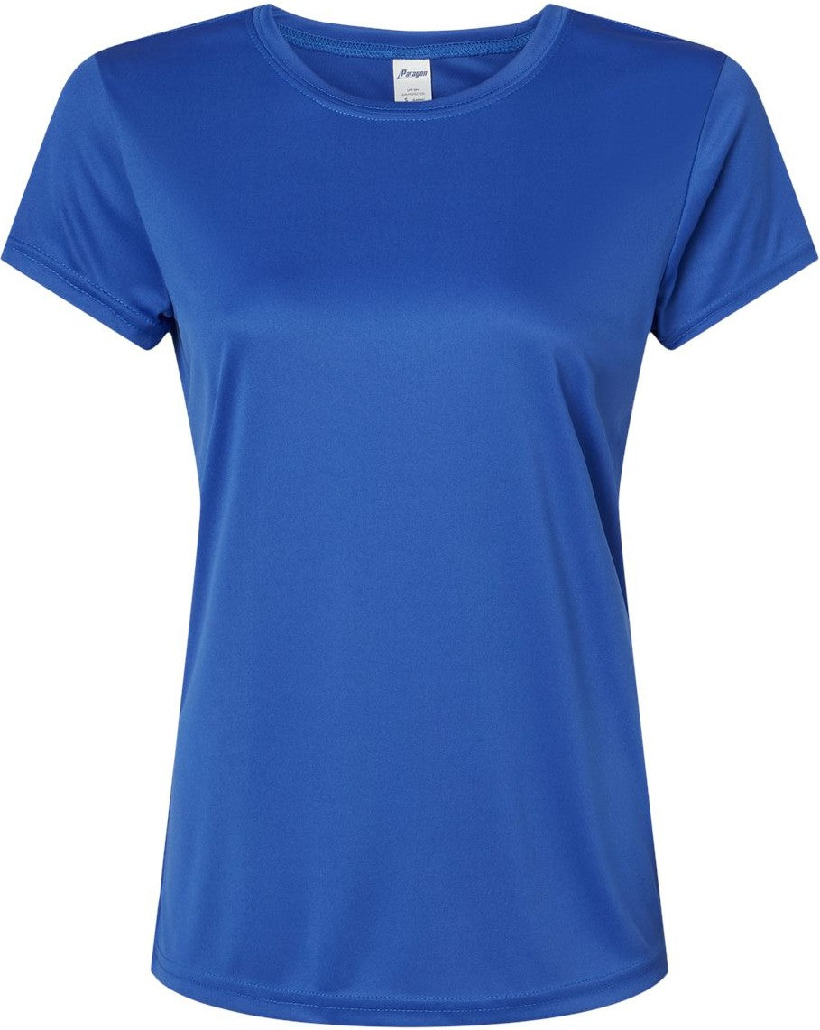 Front View of Royal Women's Islander Performance T-Shirt - 204