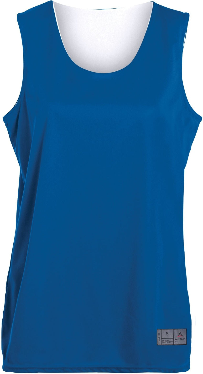 Front View of ROYAL/WHITE LDS REVERSIBLE WICKING TANK