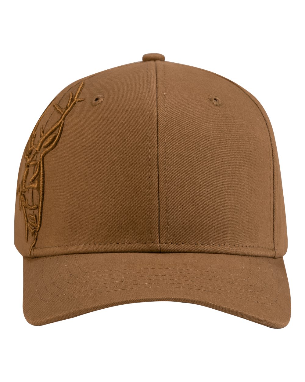 Front View of Saddle 3D Buck Pro Cap - 3321