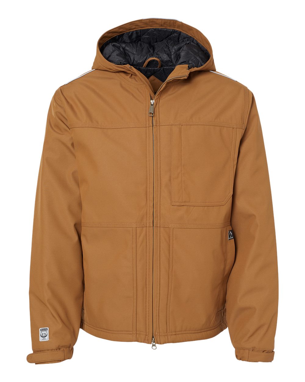 Front View of Saddle Kodiak Jacket - 5326