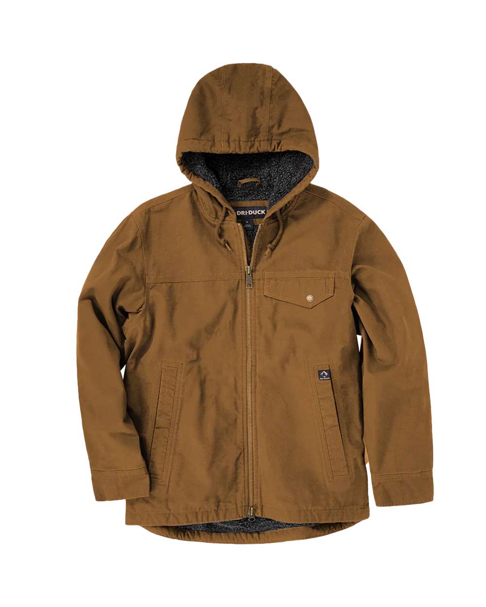 Front View of Saddle Quest Lifestyle Canvas Jacket - 5033