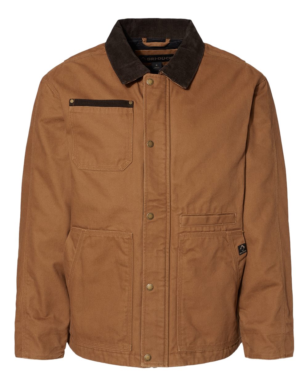 Front View of Saddle Rambler Boulder Cloth Jacket - 5091