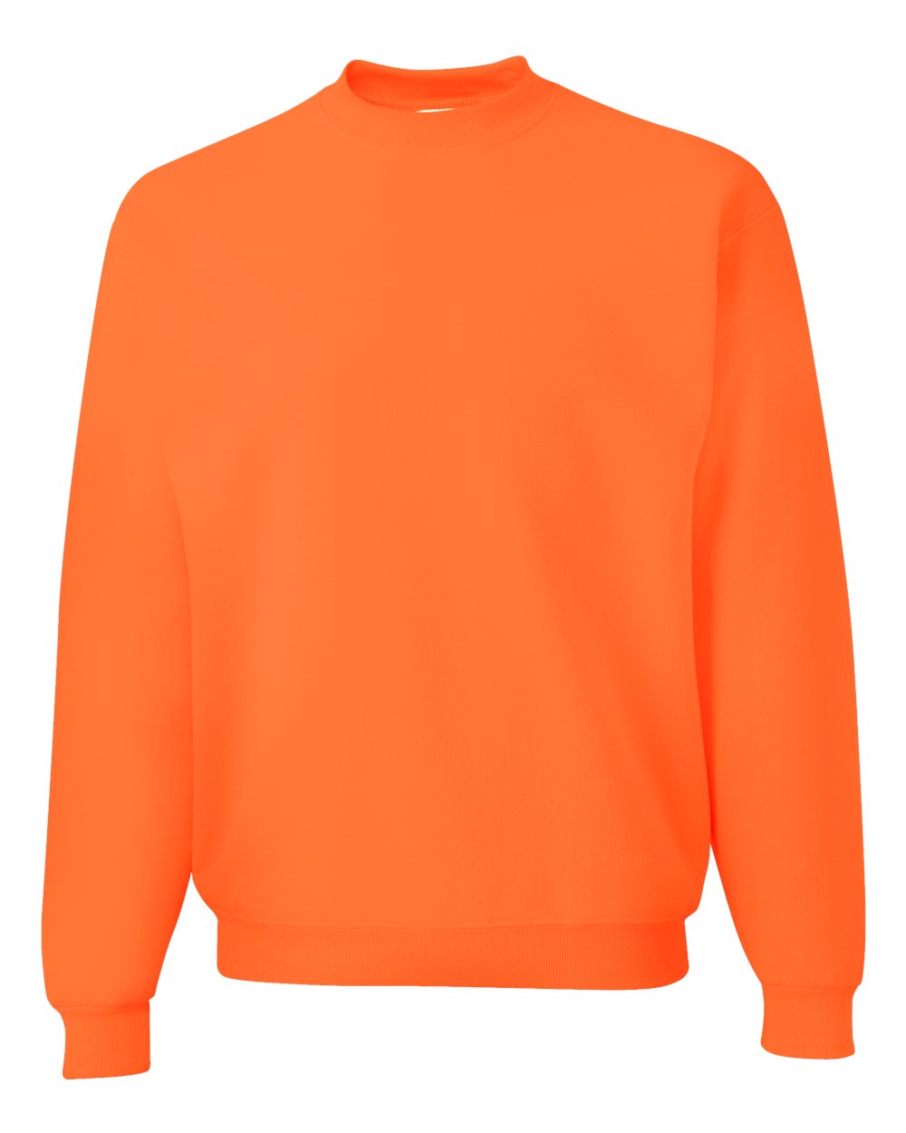 Safety Orange Super Sweats NuBlend® Crewneck Sweatshirt - 4662MR
