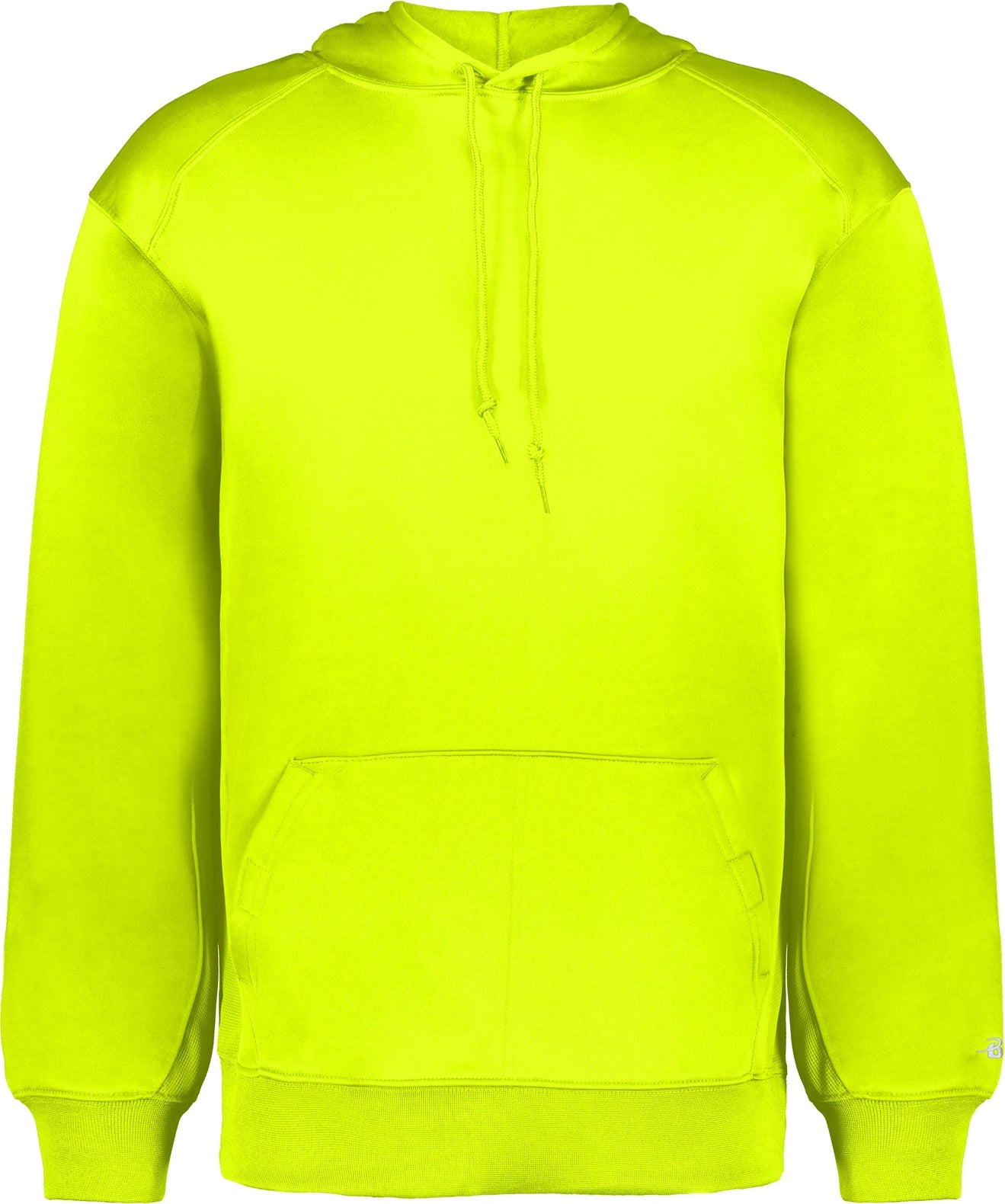 SAFETY YELLOW PERFORMANCE FLEECE HOODIE