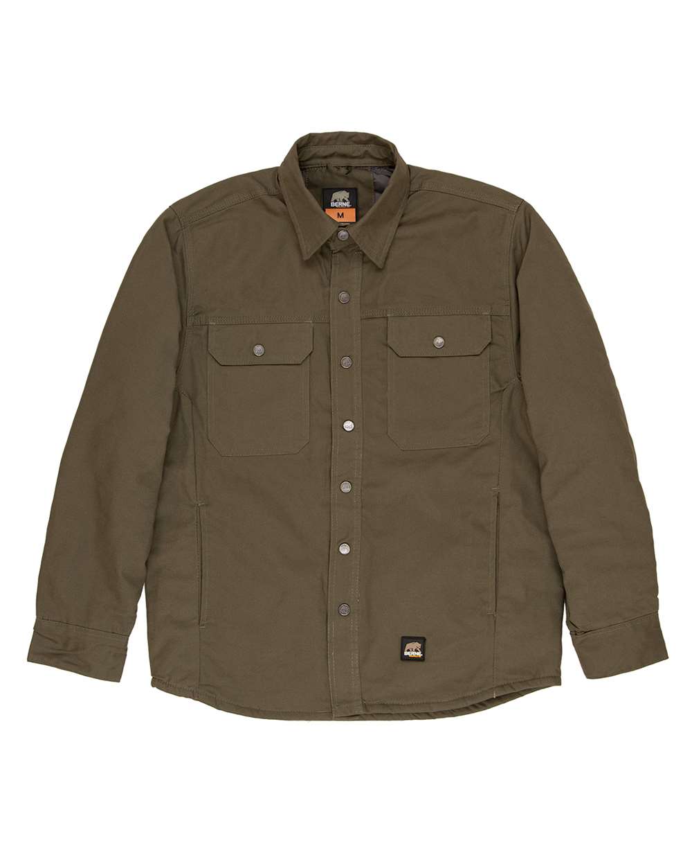 Front View of Sage Caster Shirt Jacket - SH67