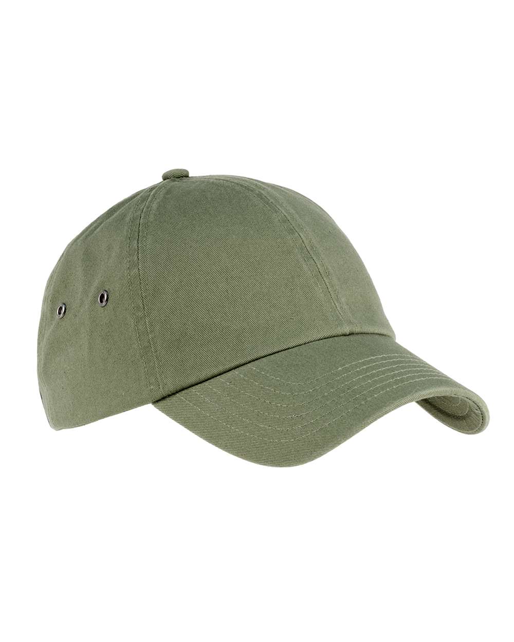 Front View of Sage Washed Baseball Cap - BA529