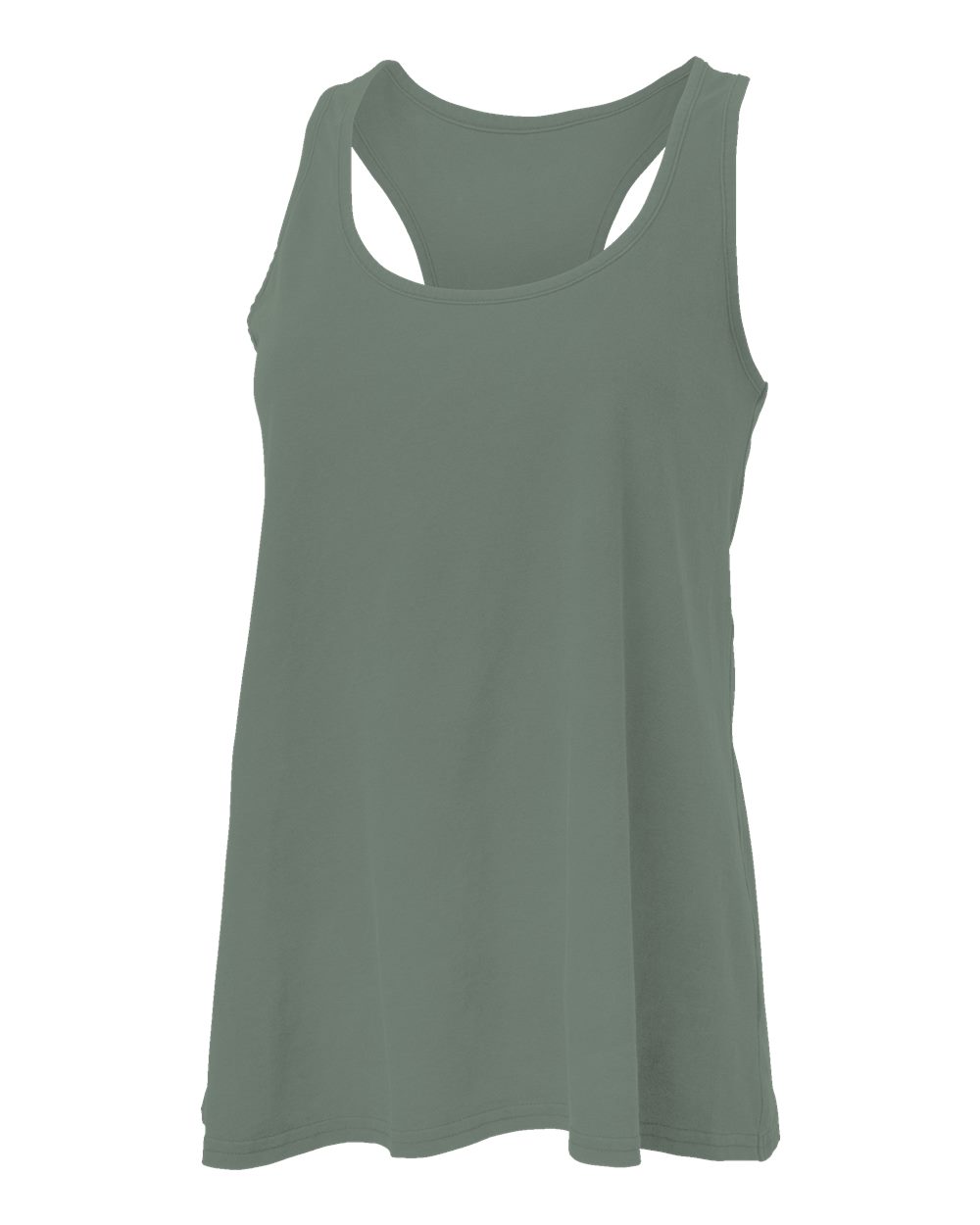 Front View of Sage Women's Charm Tank Top - BW2503