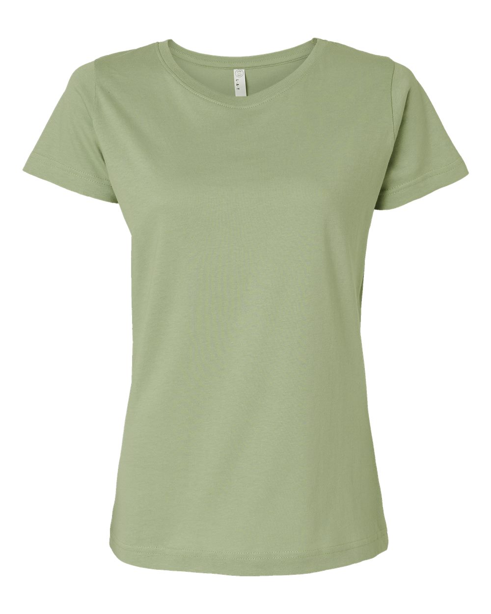 Front View of Sage Women's Fine Jersey Tee - 3516