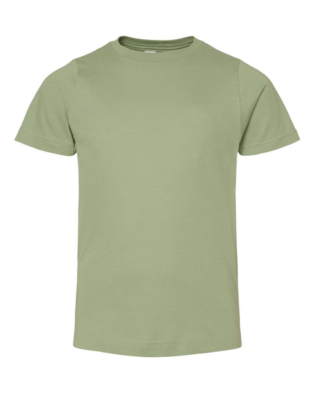 Front View of Sage Youth Fine Jersey Tee - 6101