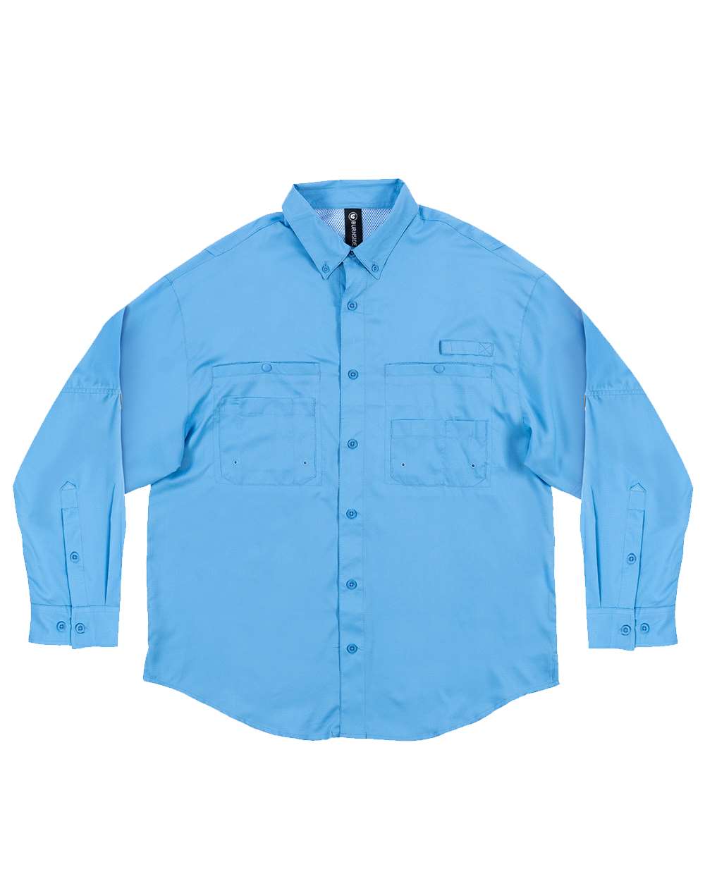 Front View of Sail Baja Long Sleeve Fishing Shirt - 2299