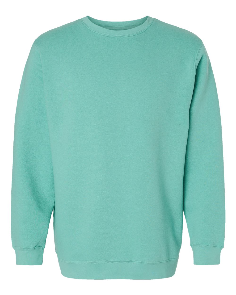 Front View of Saltwater Elevated Fleece Crewneck Sweatshirt - 6925