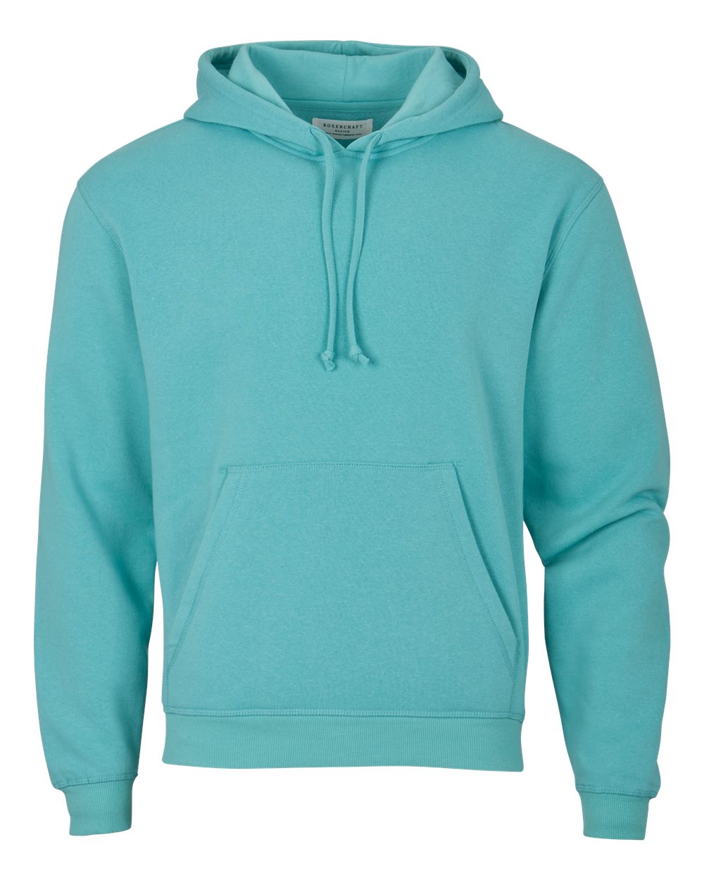 Front View of Saltwater Fleece Hooded Pullover - BM5302