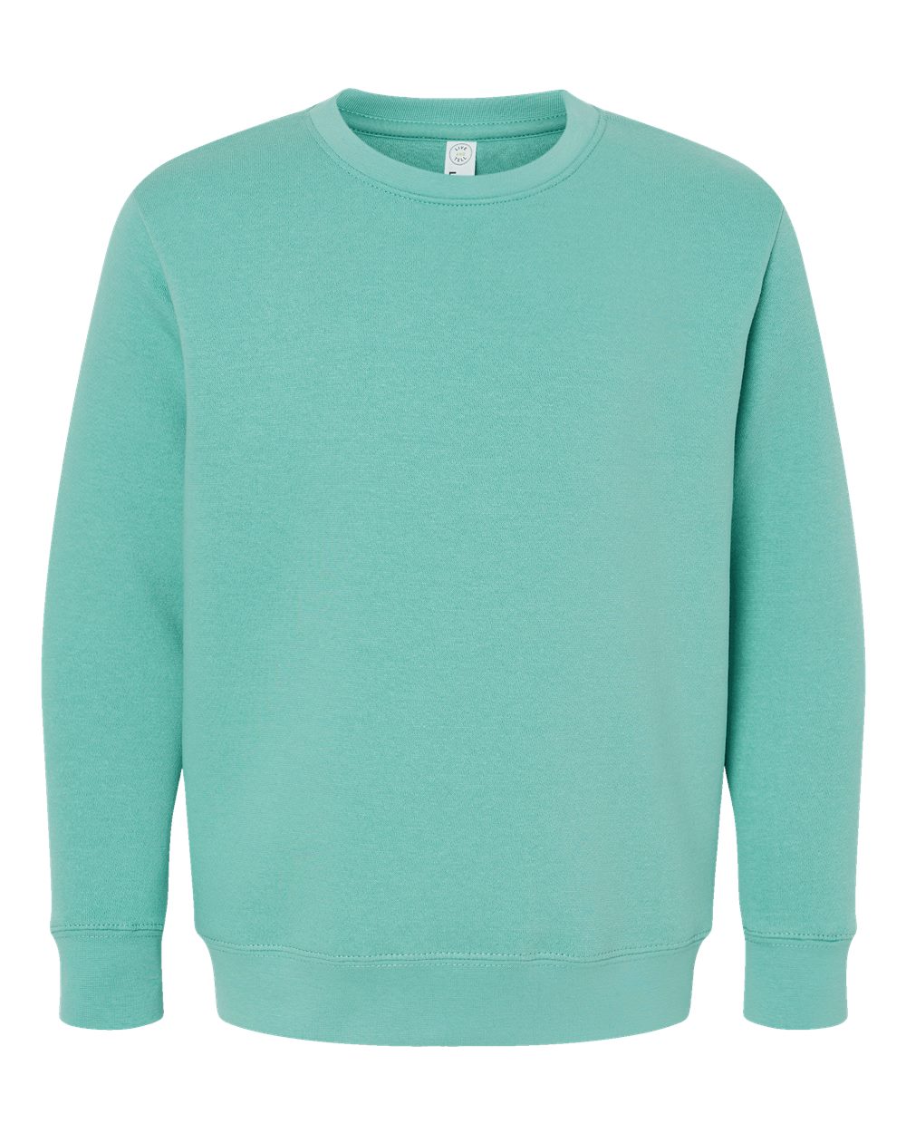 Front View of Saltwater Youth Elevated Fleece Crewneck Sweatshirt - 2225