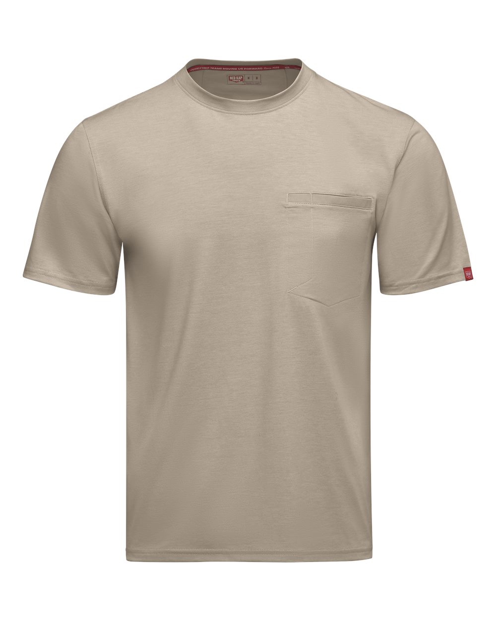 Front View of Sand Cooling Pocket T-Shirt - Tall Sizes - TKM2T