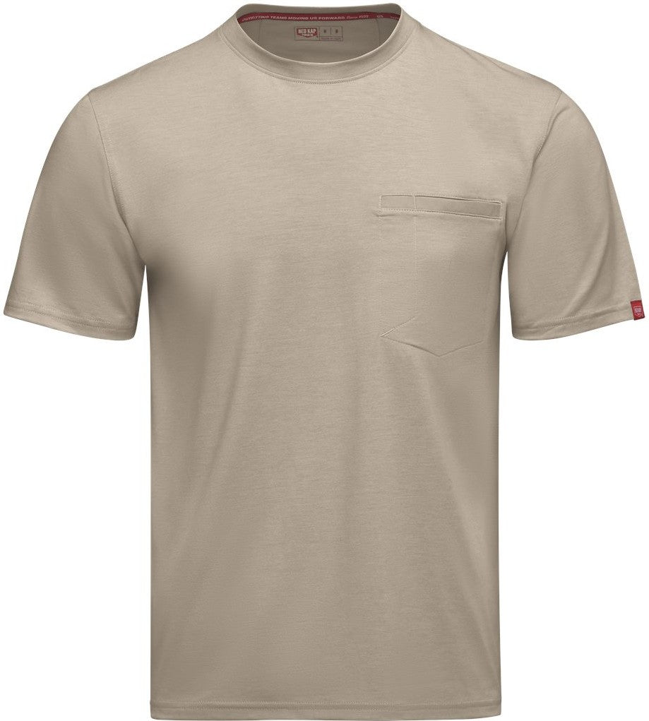 Front View of Sand Cooling Pocket T-Shirt - TKM2