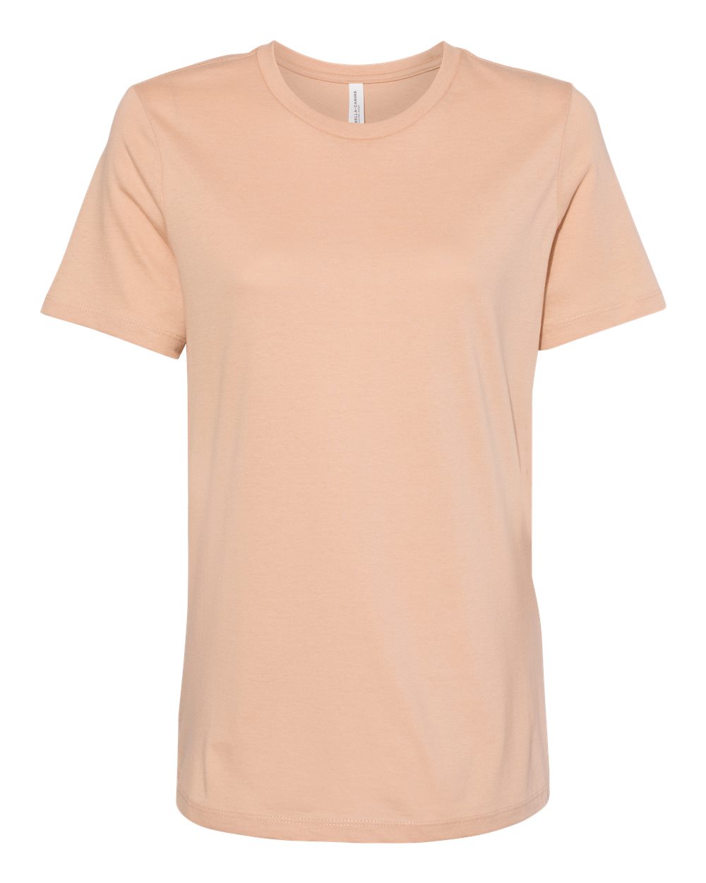 Front View of Sand Dune Women’s Relaxed Jersey Tee - 6400