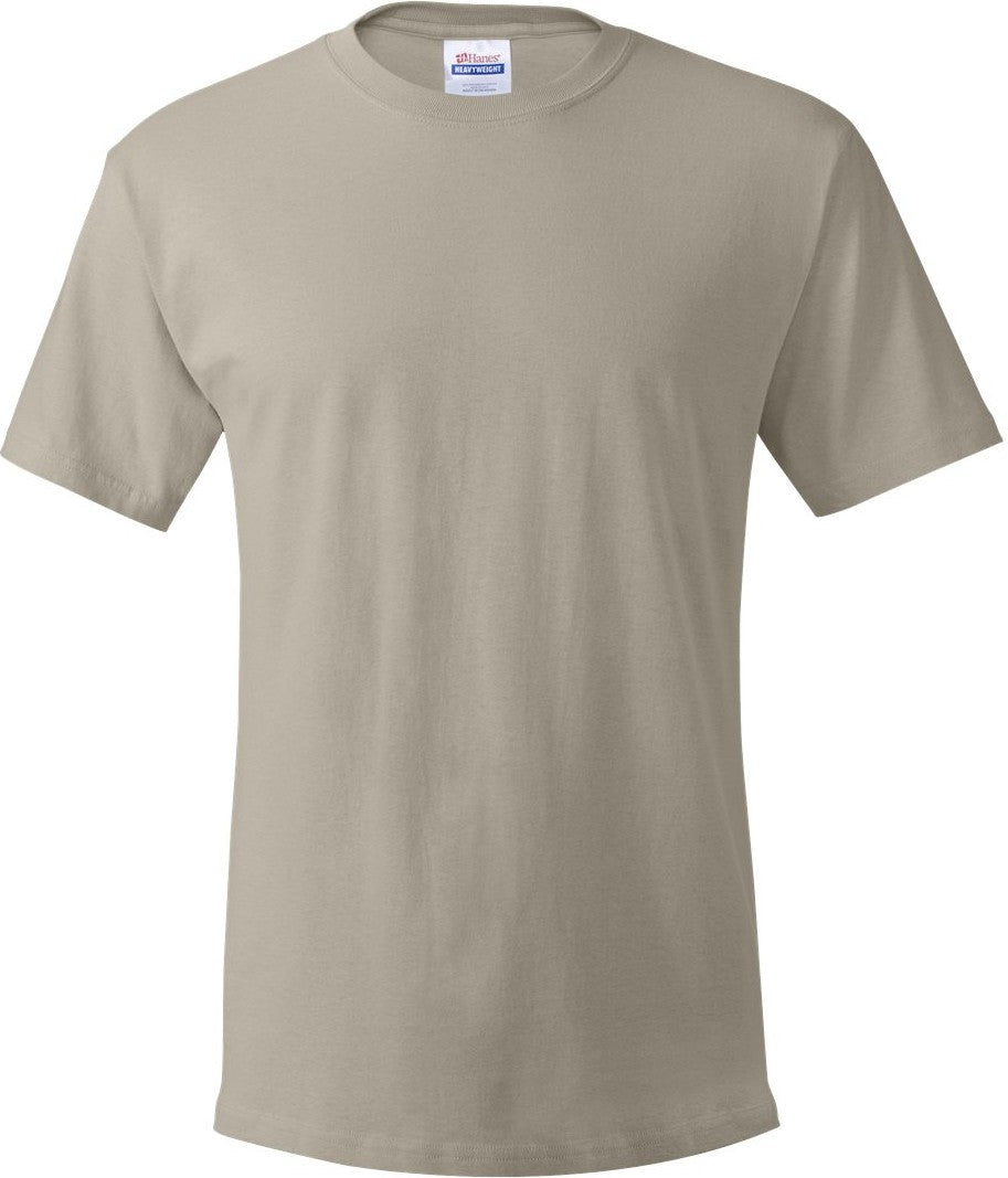 Front View of Sand Essential-T T-Shirt - 5280