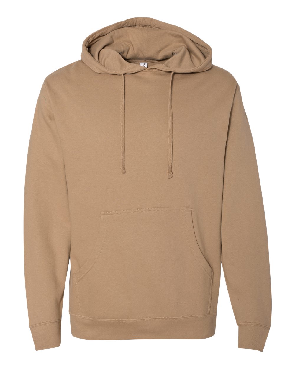 Front View of Sandstone Midweight Hooded Sweatshirt - SS4500