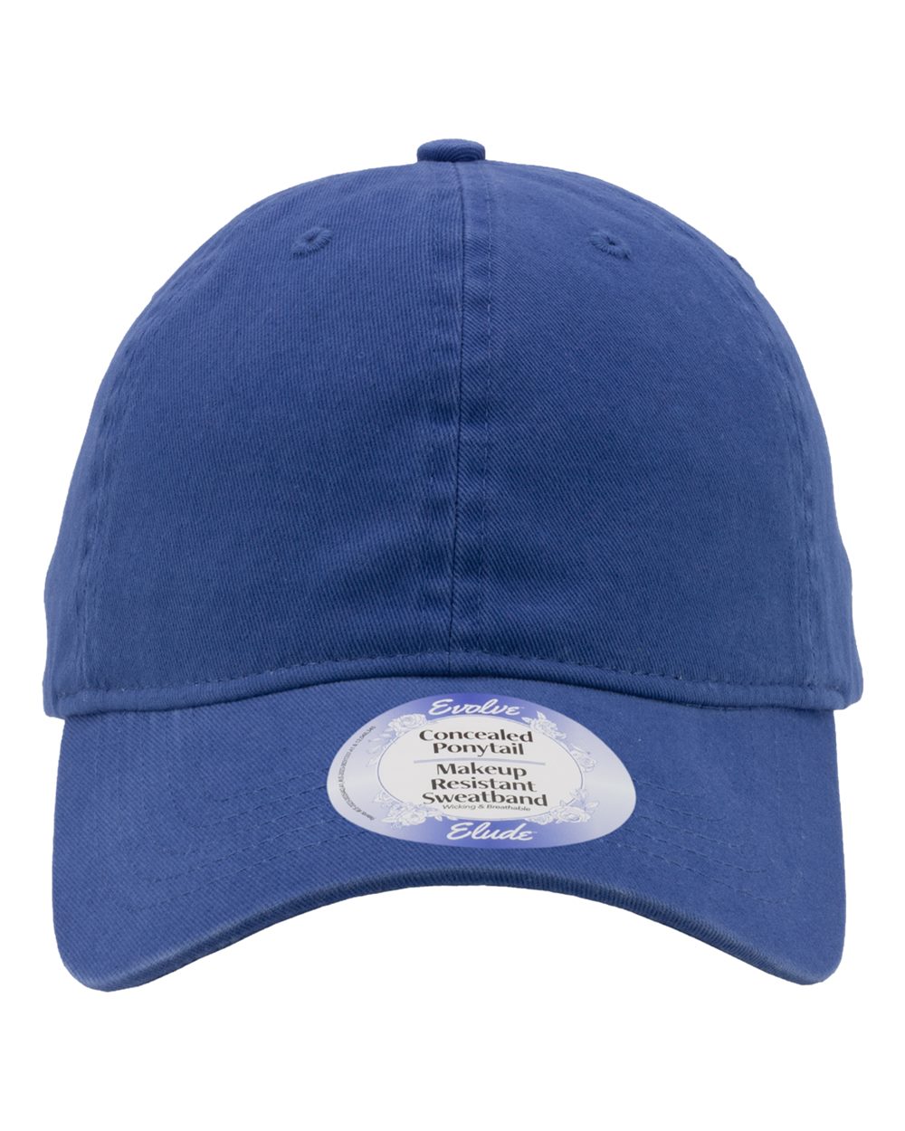 Front View of Sapphire Women's Peach Twill Cap - KATE