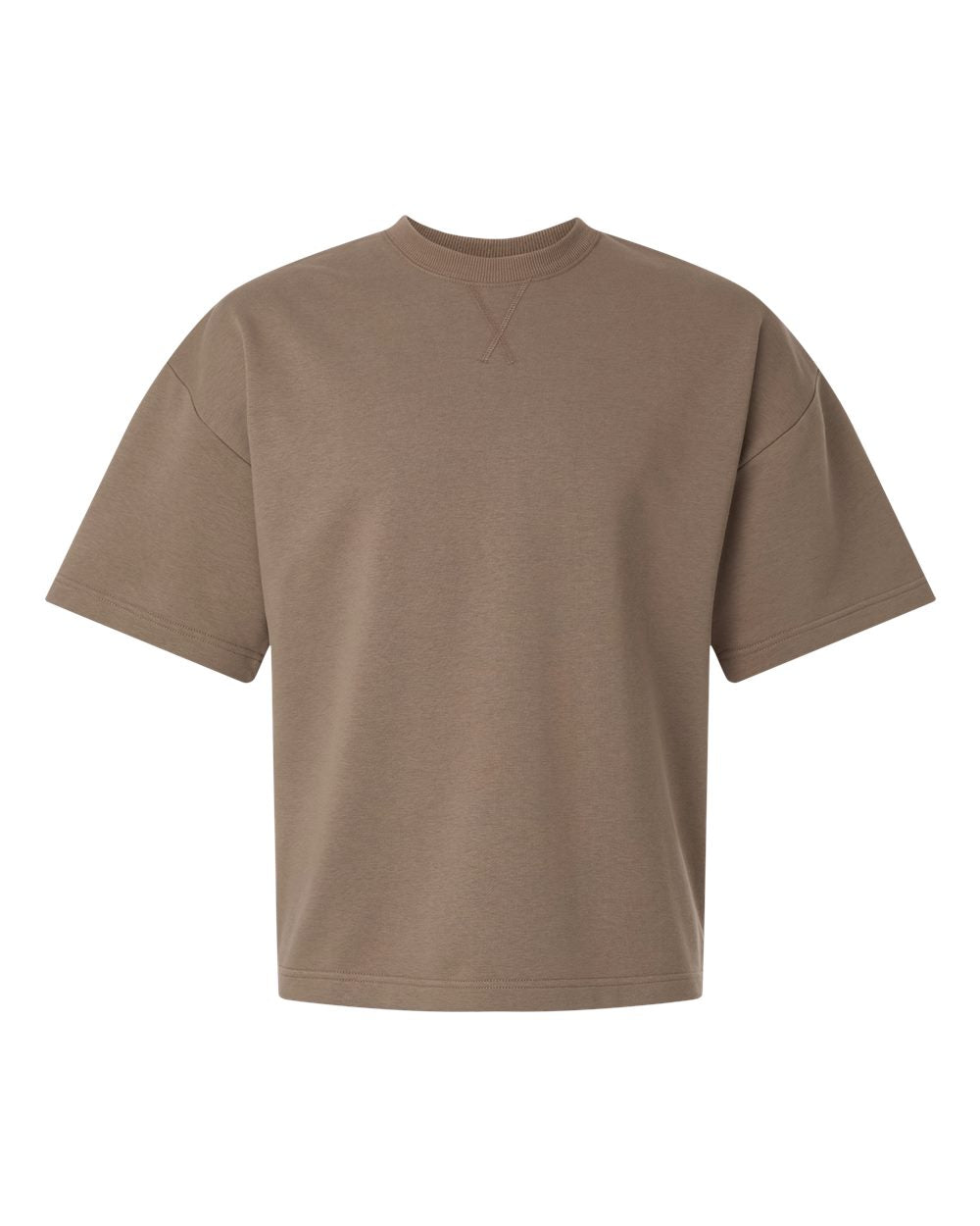 Front View of Savana Unisex French Terry Ex Crew - FTEX00 plain