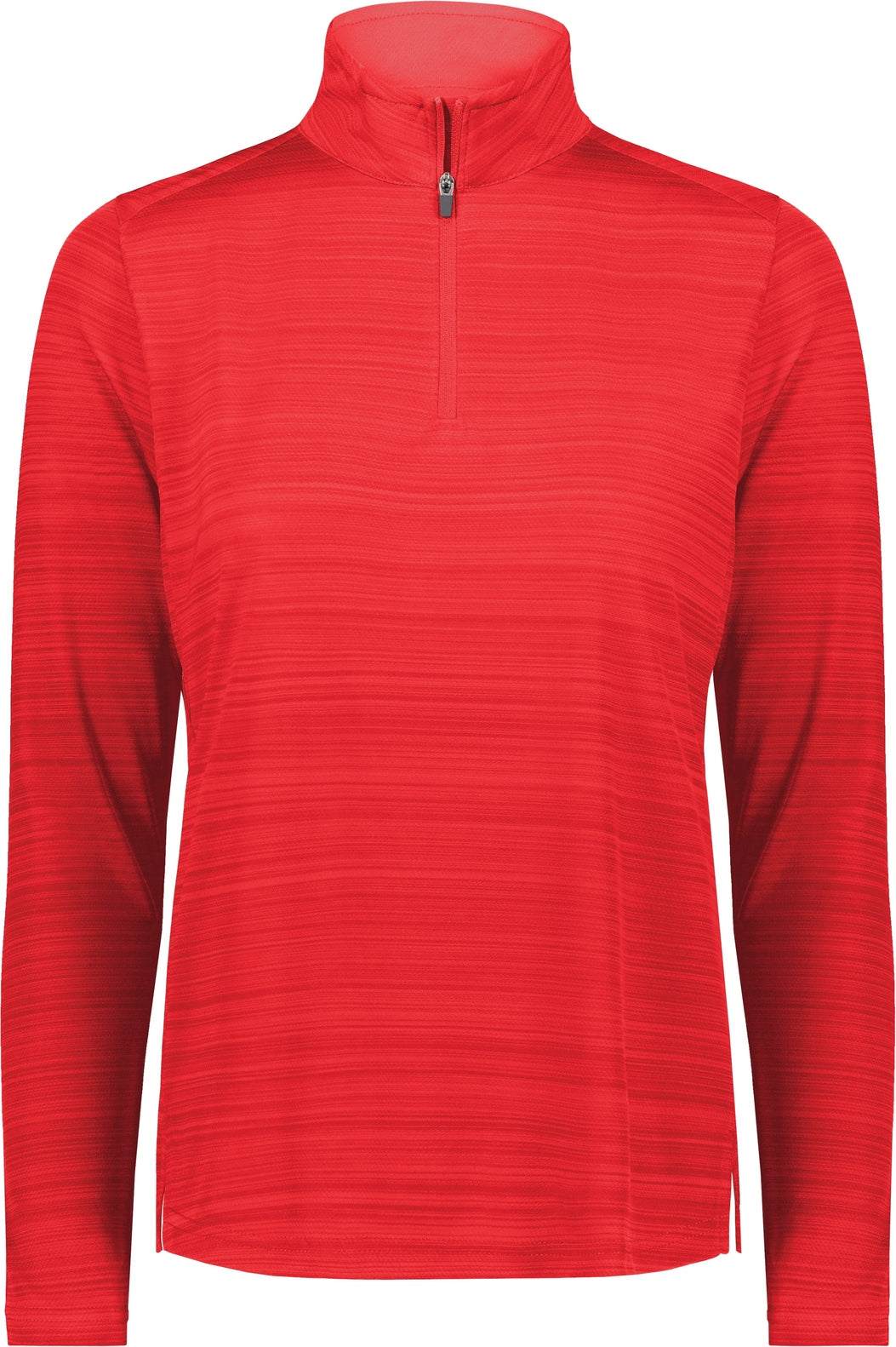 Front View of SCARLET LDS PURSUIT 1/2 ZIP PULLOVER
