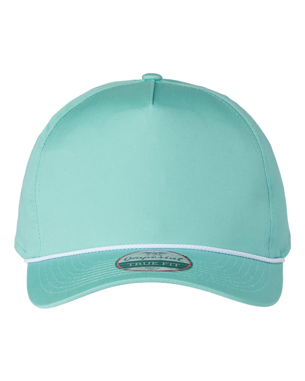 Front View of Sea Green/ White The Barnes Cap - 5056
