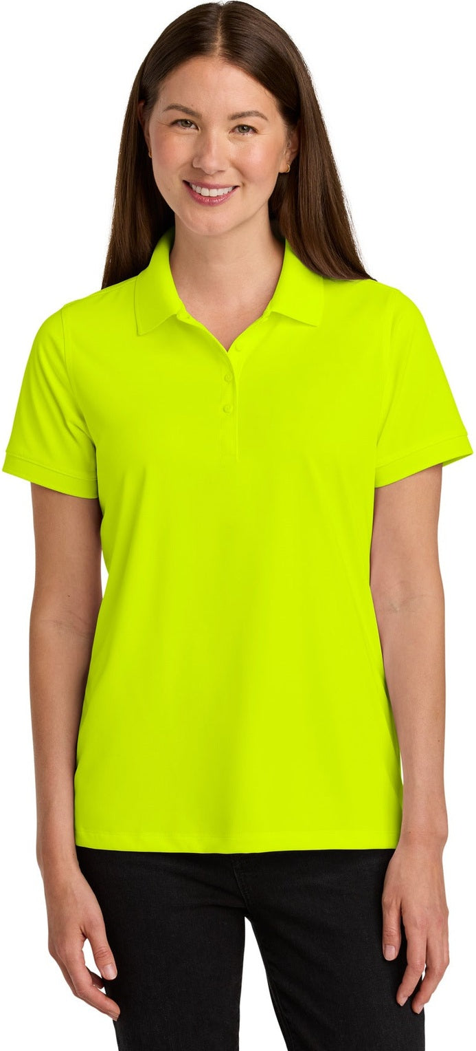 Front View of SftyYellow CornerStone Women's Workwear Pro Polo CS451