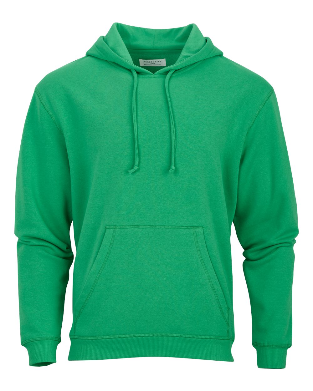 Front View of Shamrock Fleece Hooded Pullover - BM5302