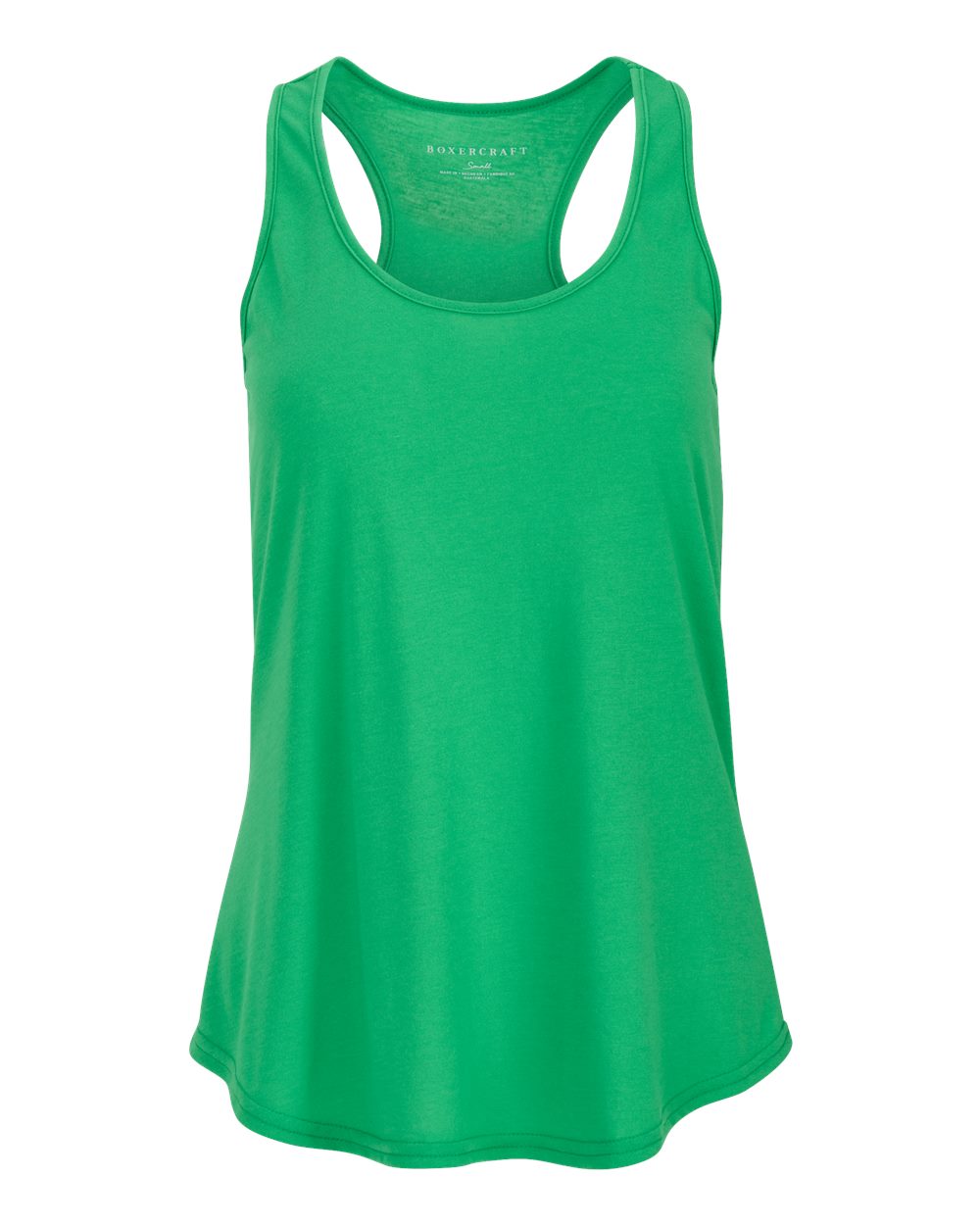 Front View of Shamrock Women's Essential Racerback Tank Top - BW2502