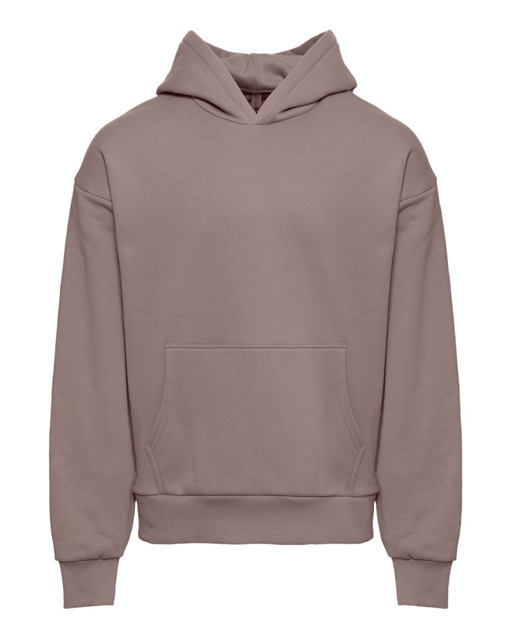 Front View of Shiitake Heavyweight Fleece Hoodie - 9307
