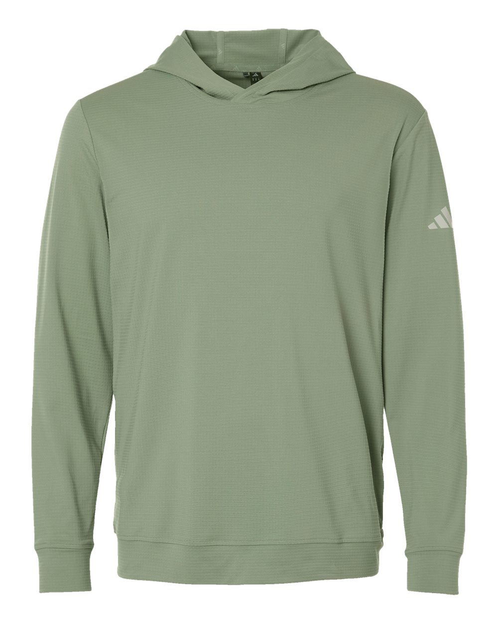 Front View of Silver Green Ultimate Elevated Hoodie - A2009