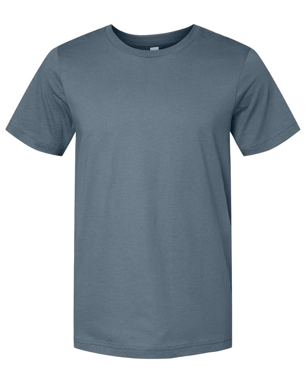 Front View of Slate Jersey Tee - 3001