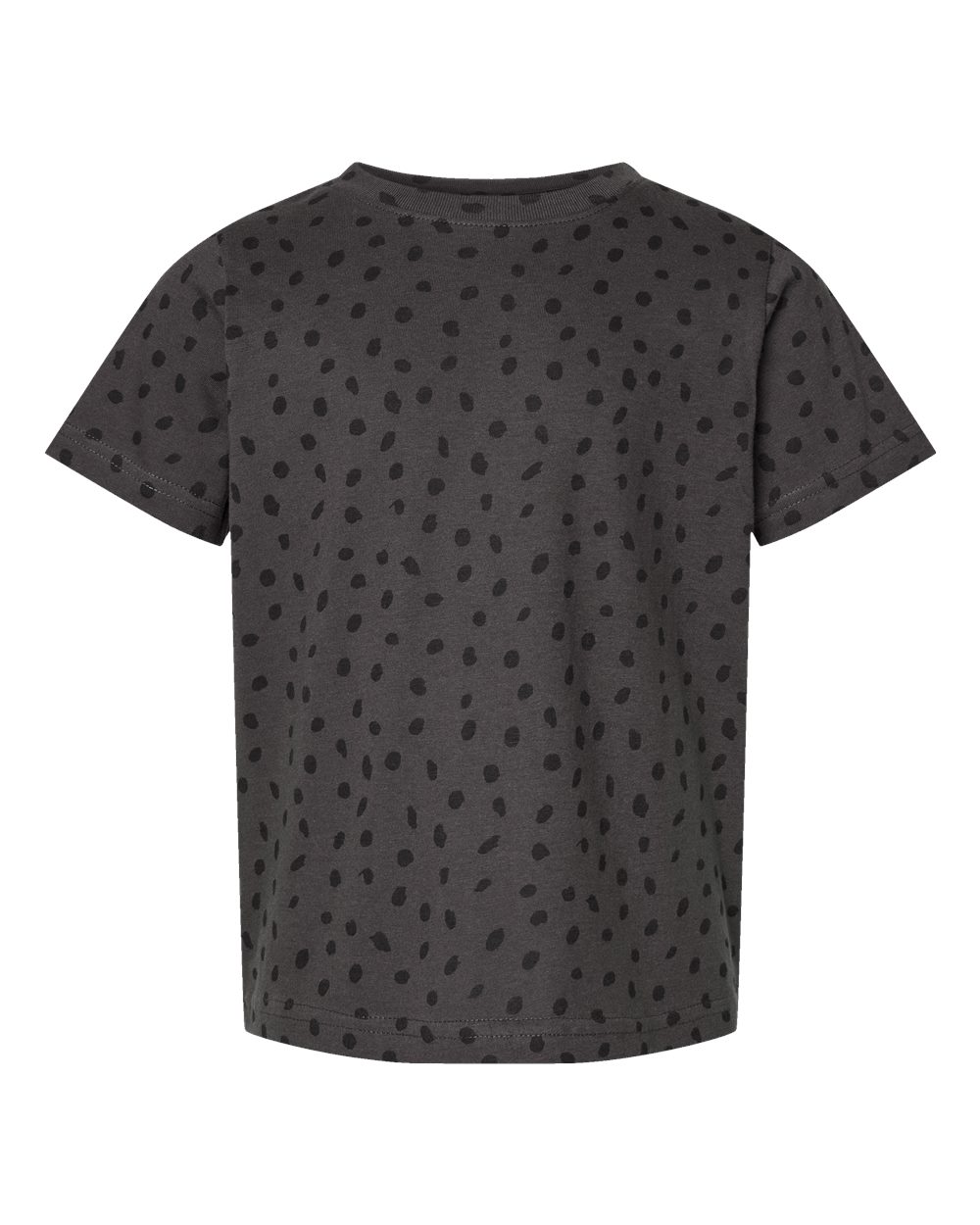 Front View of Slate Spot Toddler Fine Jersey Tee - 3321