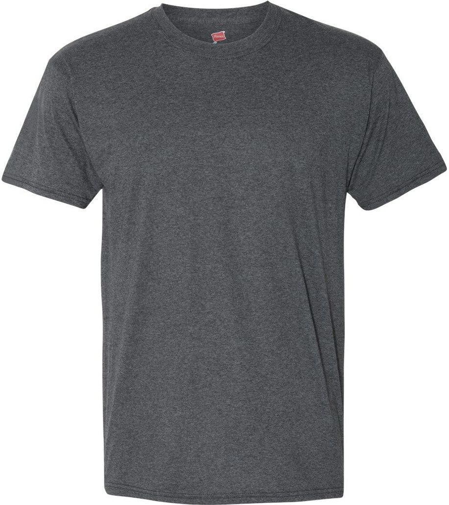 Front View of Slate Triblend Perfect-T Triblend T-Shirt - 42TB
