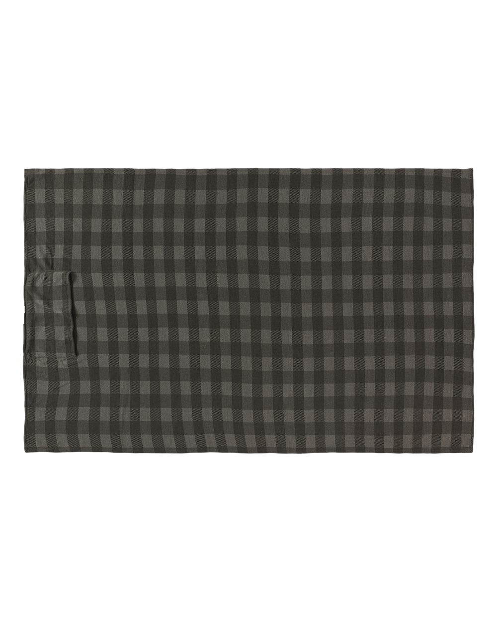 Front View of Smoke Buffalo Triblend Triblend Fleece Blanket - 8852