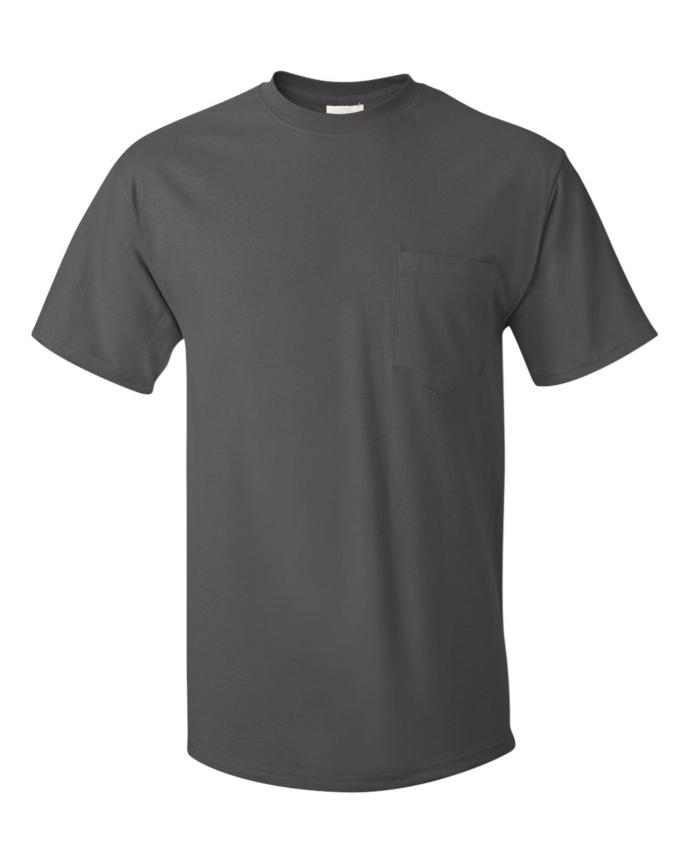 Smoke Grey Authentic Pocket T-Shirt - 5590